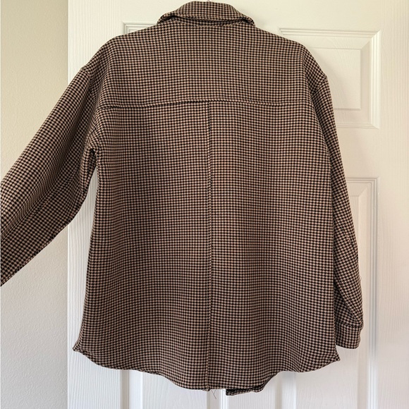 Houndstooth Patterned Jacket - Picture 4 of 4